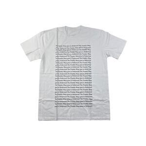 The Frankie Shop - Goes To Hollywood Graphic Tee in White & Black